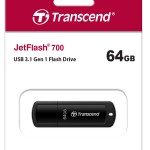 Transcend 64GB JetFlash 700 USB 3.1 Gen 1 Pen Drive