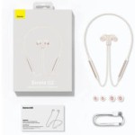 Baseus Bowie U2 Neckband Wireless Earphones White