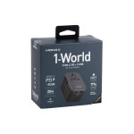 Momax 1 World Type-C PD + 3 USB AC Travel Adapter