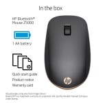 HP Z5000 Ash Copper Slim Bluetooth Wireless Mouse