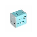 Momax 1-World Dual USB AC Traveler Adapter