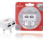 Skross SKR1302700 Uk Usb Charger 2.1a