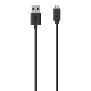 Belkin MIXIT Micro USB Cable  (Black, 9.8 Feet)
