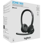 Logitech Zone 300 Bluetooth Headset with Noise-Canceling Microphone