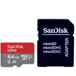 SanDisk Ultra Plus 32GB microSDHC UHS-I  Memory Card with Adapter