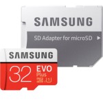 Samsung 32GB EVO Plus micro SDHC Memory Card