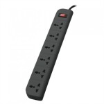 Belkin Power Stribe 6 Port 2 M Gray Economy Series