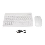 Rechargeable Bluetooth Keyboard and Mouse Combo Ultra-Slim Portable Compact Wireless