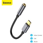 Baseus Headphone Adapter Type-C to 3.5MM Female Adaptor L54 - Black