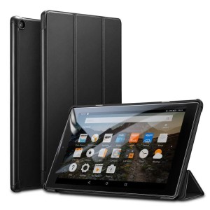 Amazon Fire HD 10 7th & 9th Gen Case tri Smart Book Stand Cover