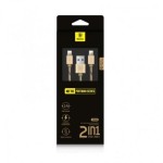 Baseus Portman Series 2-in-1 Micro + Lightning Charging Cable