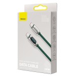 Baseus LED Display Fast Charging Data Cable Type-C to Type-C 100W 5A 1M