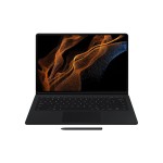 Galaxy Tab S8 Ultra/Tab S8 Ultra 5G Book Cover Keyboard - Black