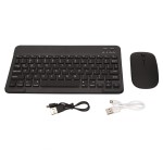 Rechargeable Bluetooth Keyboard and Mouse Combo Ultra-Slim Portable Compact Wireless